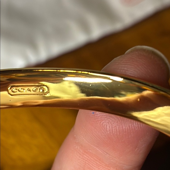 Coach Gold Chain Link Bracelet - Picture 3 of 8
